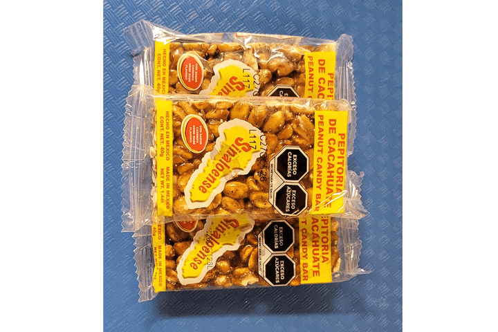 Mexican Peanut Candy bar! (3 pcs)